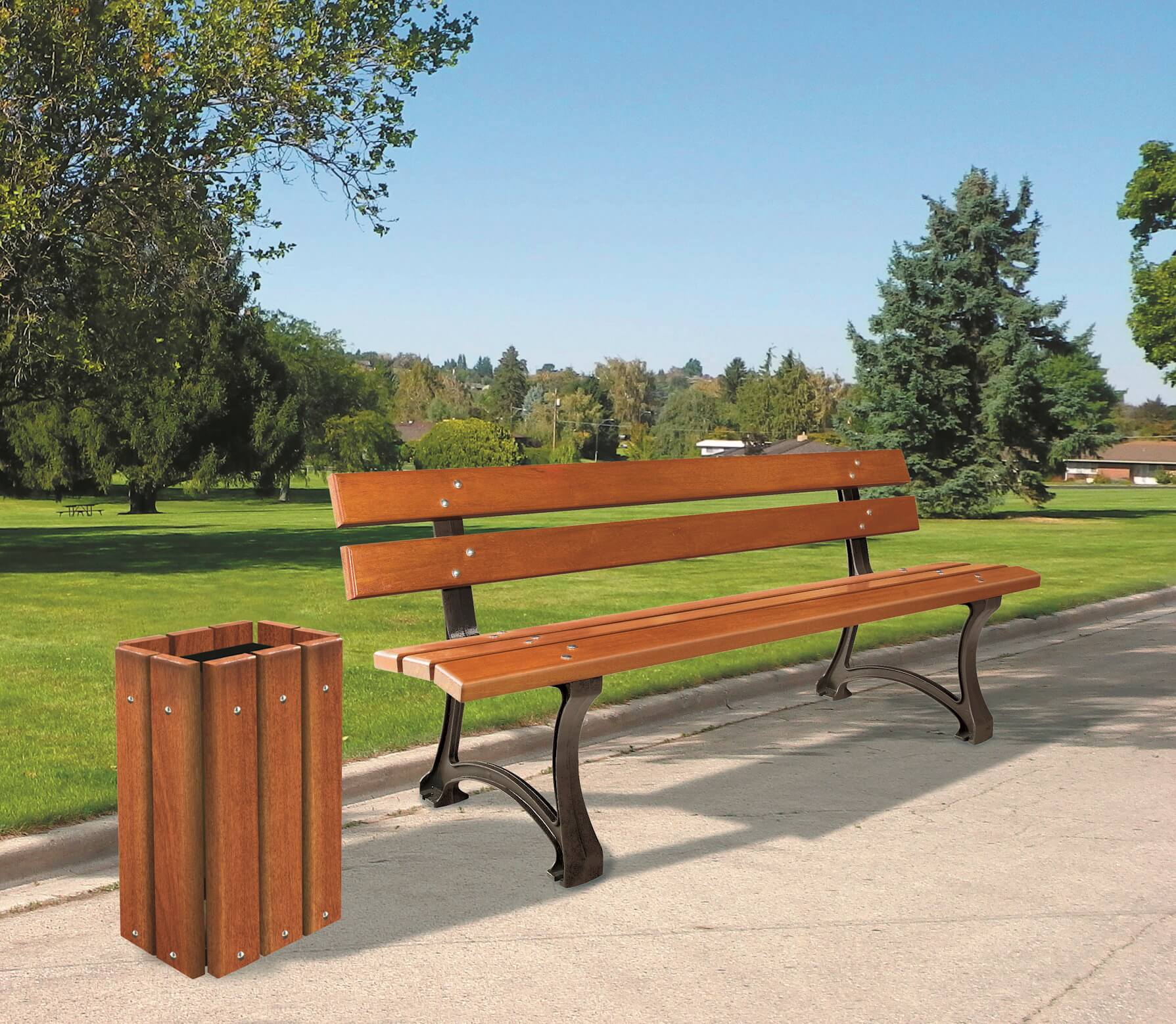 direct urbain mobilier urbain bois